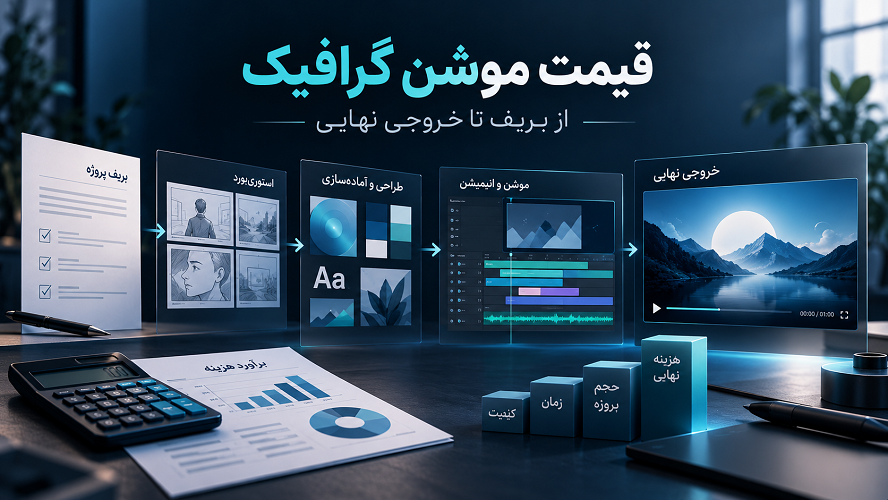 از بریف تا خروجی نهایی؛ تصمیمهای تولید چگونه قیمت موشن گرافیک را شکل میدهند؟